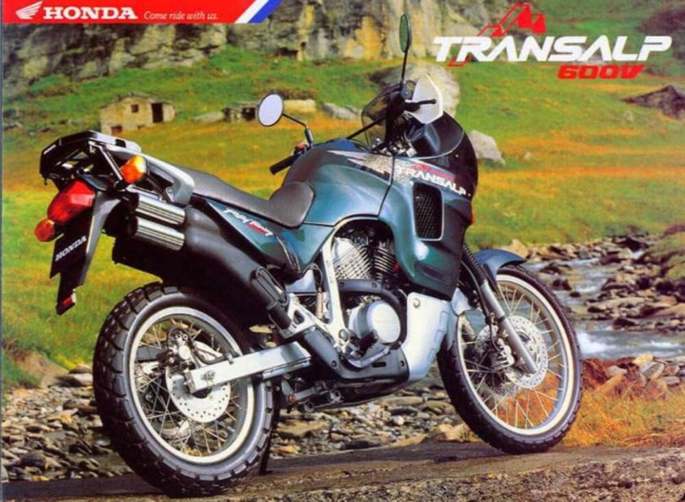 Honda Transalp 600 1997. L&#039;enduro pi&ugrave; venduta in Italia quell&#039;anno