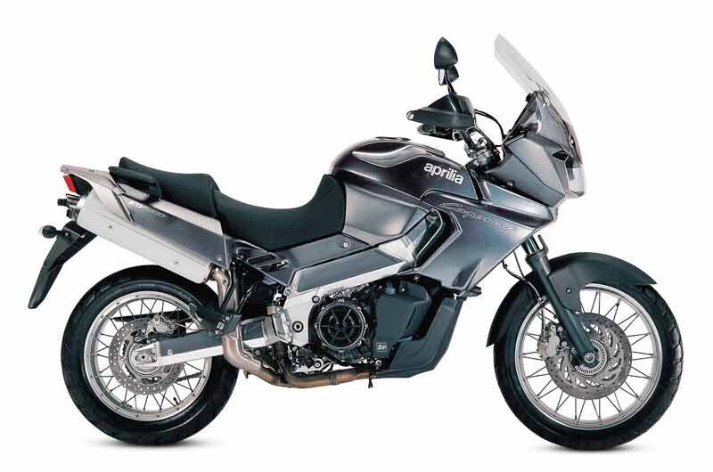 La Aprilia ETV 1000 Caponord, qui in versione del 2003