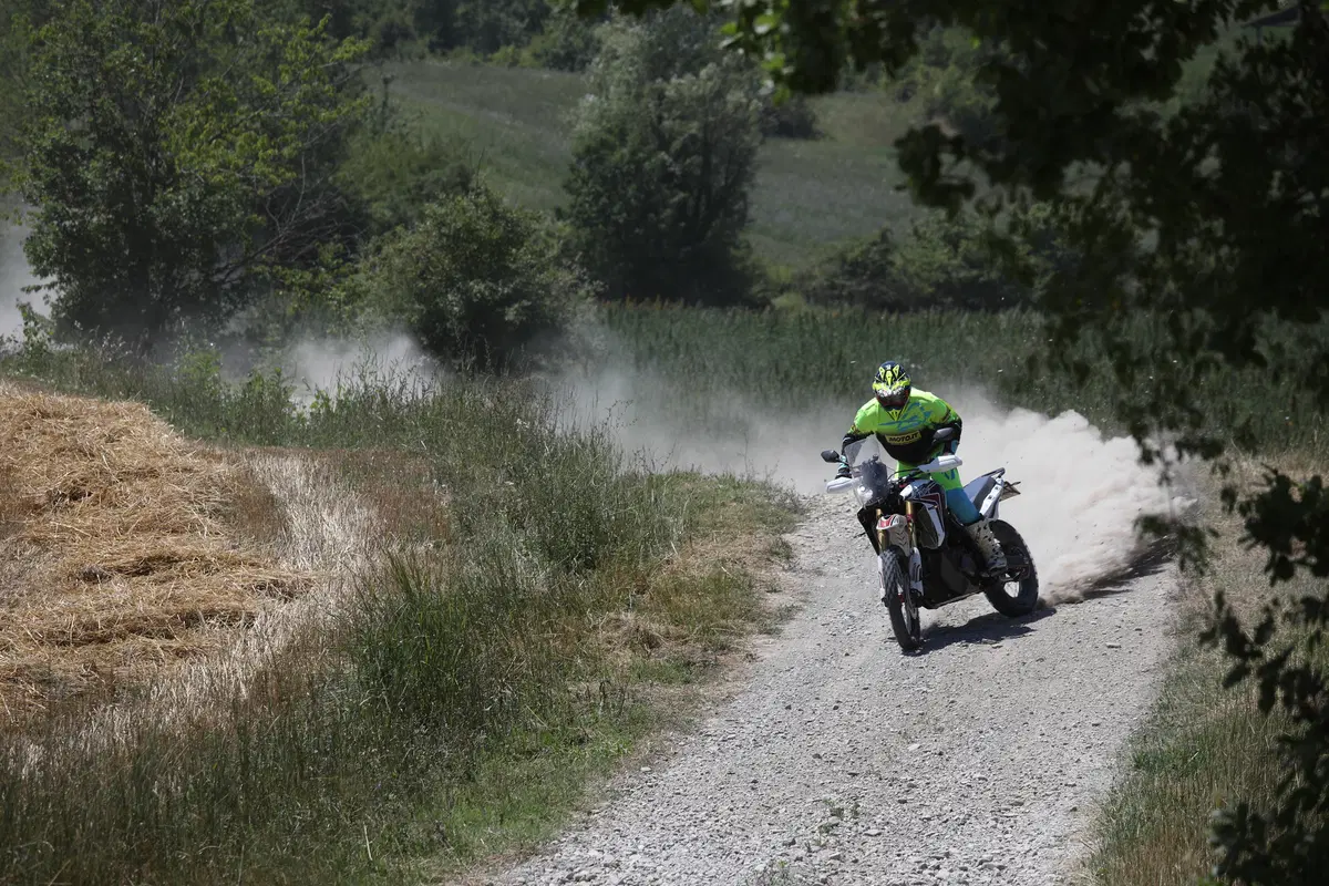 Honda Africa Twin Rally: prova offroad della Limited Edition (3)