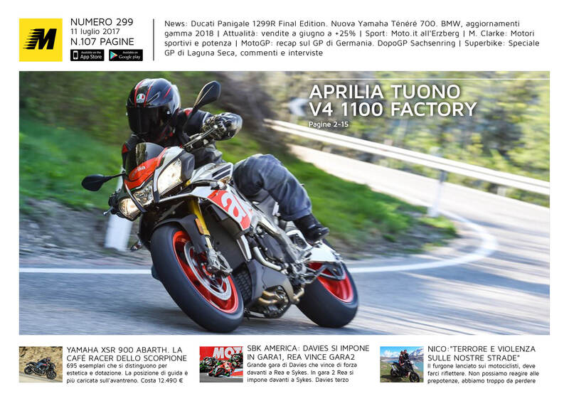 Magazine n&deg; 299, scarica e leggi il meglio di Moto.it 