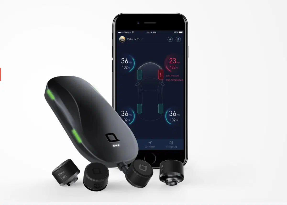 Zus Smart Tire Safety Monitor, i tappi connessi anti foratura (4)