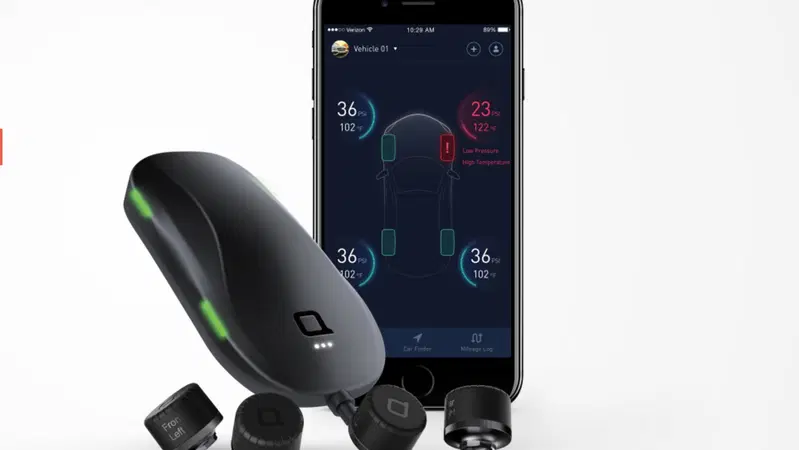 Zus Smart Tire Safety Monitor, i tappi connessi anti foratura