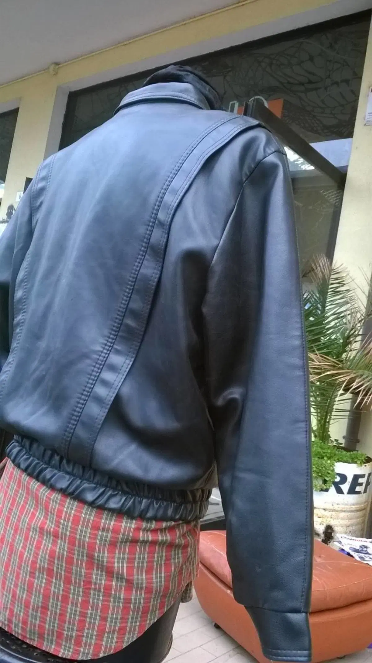 Giacca Uomo Bomber Artigianale (12)