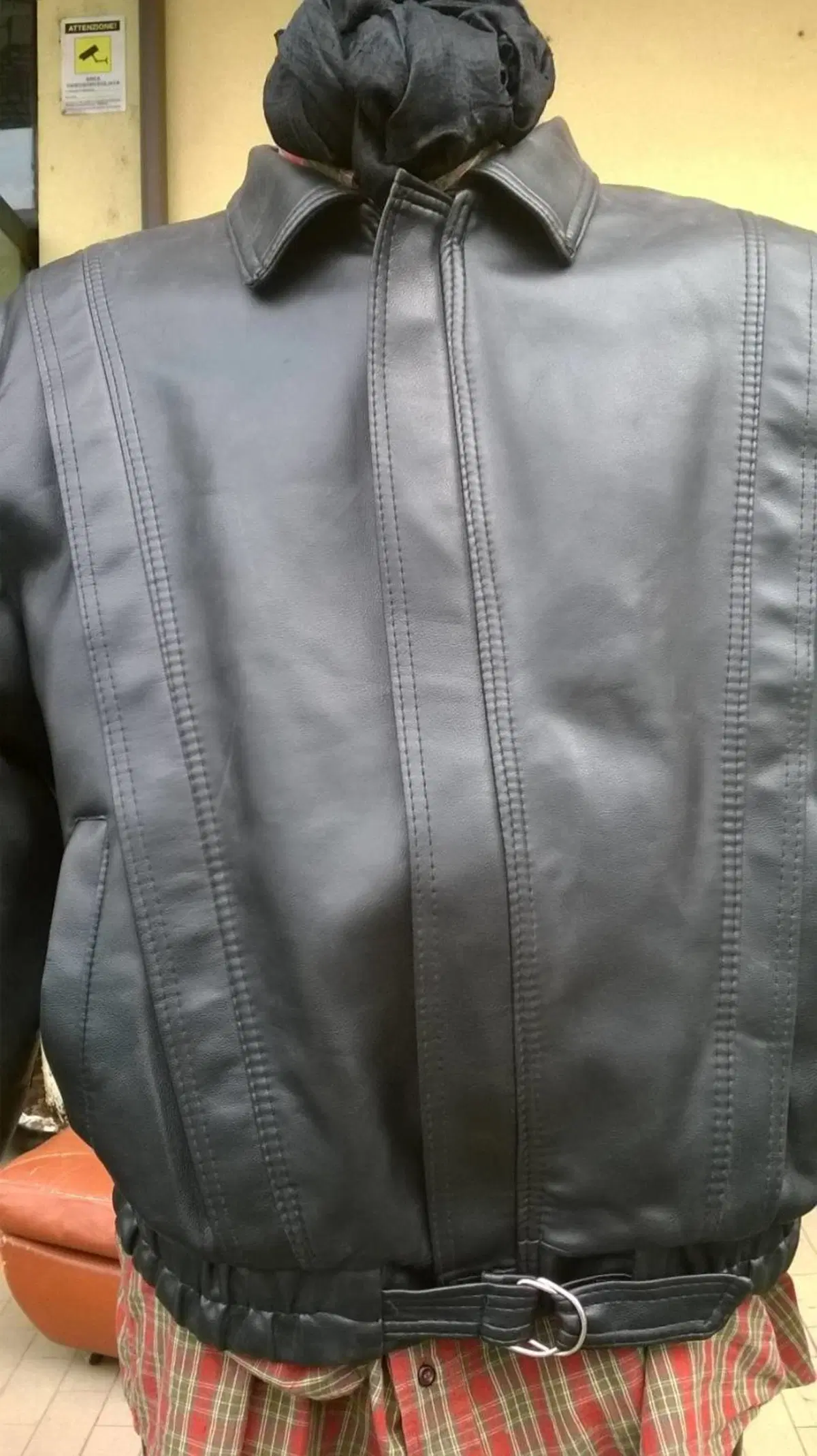 Giacca Uomo Bomber Artigianale (8)