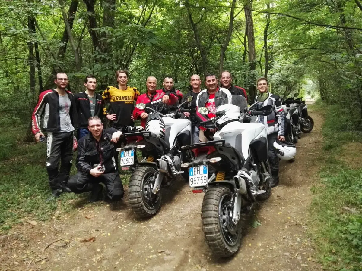 Ducati Como, un giorno in fuoristrada con la Multistrada Enduro (16)