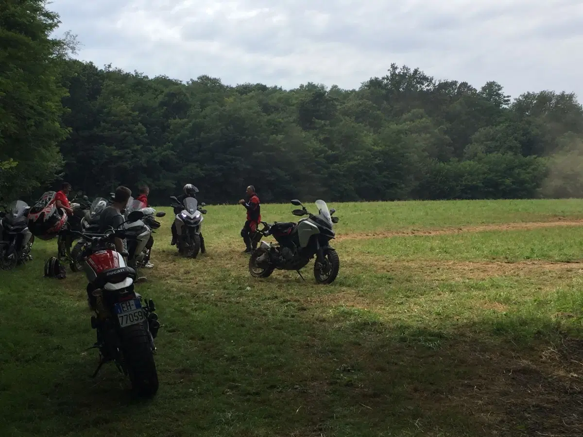 Ducati Como, un giorno in fuoristrada con la Multistrada Enduro (24)