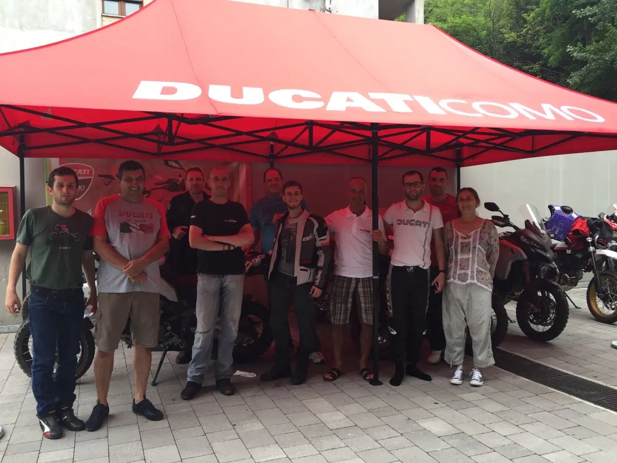 Ducati Como, un giorno in fuoristrada con la Multistrada Enduro (30)