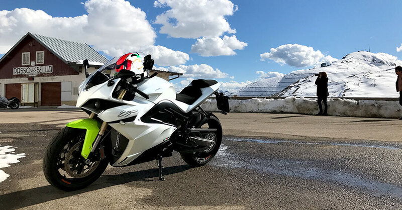 Energica: provate il Passo Sella con l&#039;elettrica