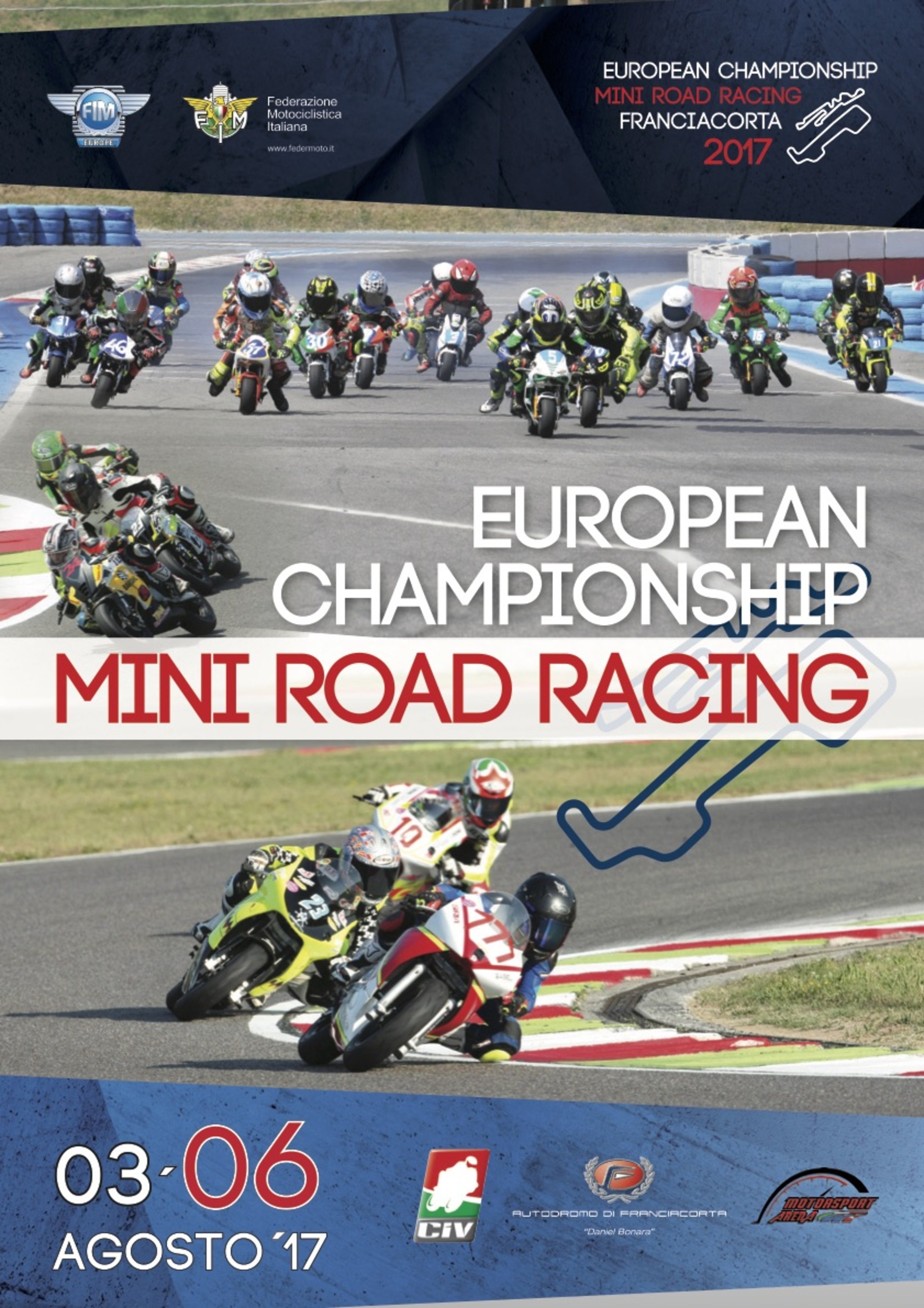 Europeo Minimoto-MiniGP: a Franciacorta dal 3 al 6 agosto