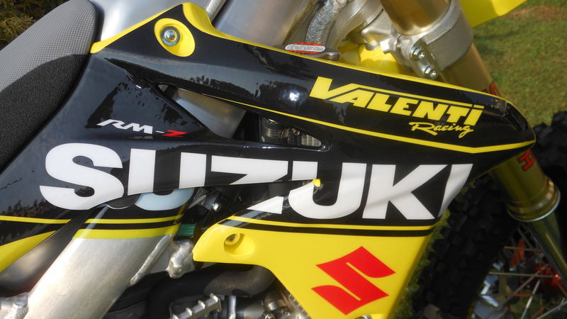 Suzuki RM-Z 250 450 Valenti Limited Edition 2016