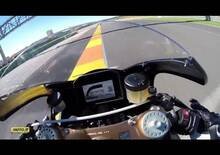 Un giro di Valencia sulla Honda RC213V-S