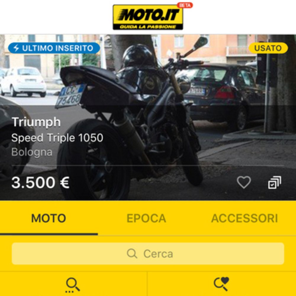 Nuova app Moto.it