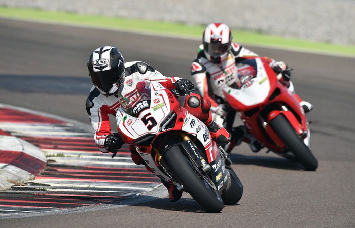 Puzar e Marchetti sulla pista di Cremona