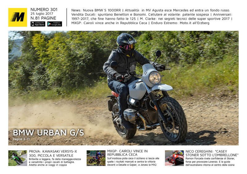 Magazine n&deg; 301, scarica e leggi il meglio di Moto.it 