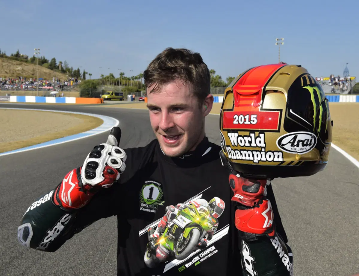 SBK, Jerez 2015. I caschi di Johnny