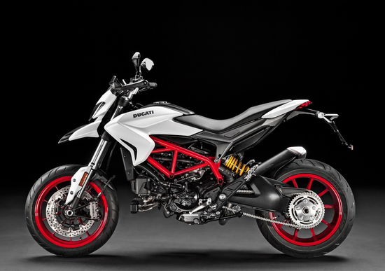 Ducati: nuova colorazione per l'Hypermotard 2018