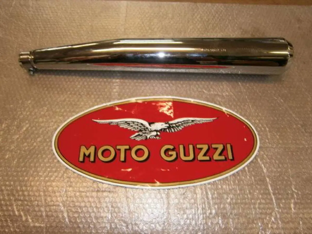 marmitta sx Moto Guzzi v35