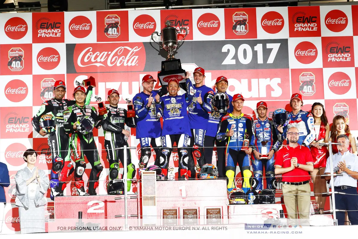 Yamaha vince la 8 Ore di Suzuka. Canepa è campione Endurance