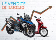 Il mercato a luglio cresce del 7,4%. Meglio le moto. Le Top 100