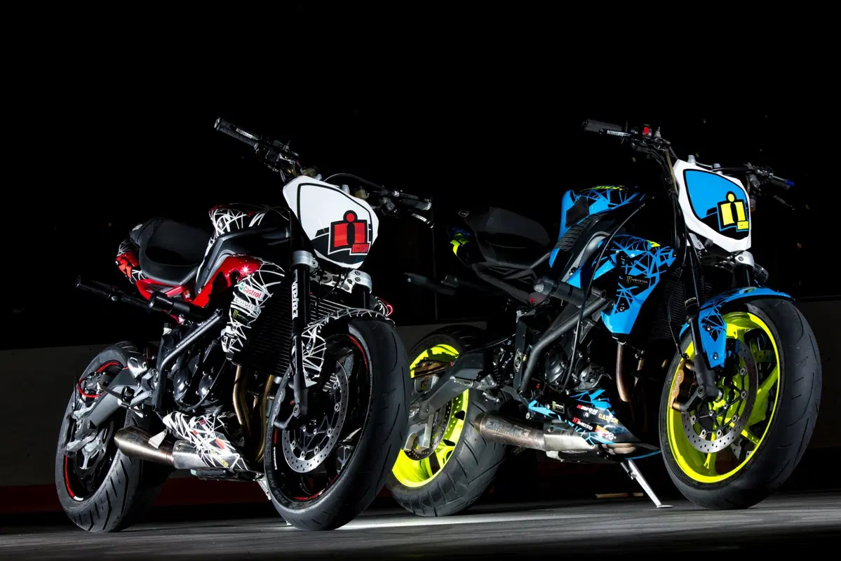 ICON Triumph Street Triple. Nate per lo stunt (4)