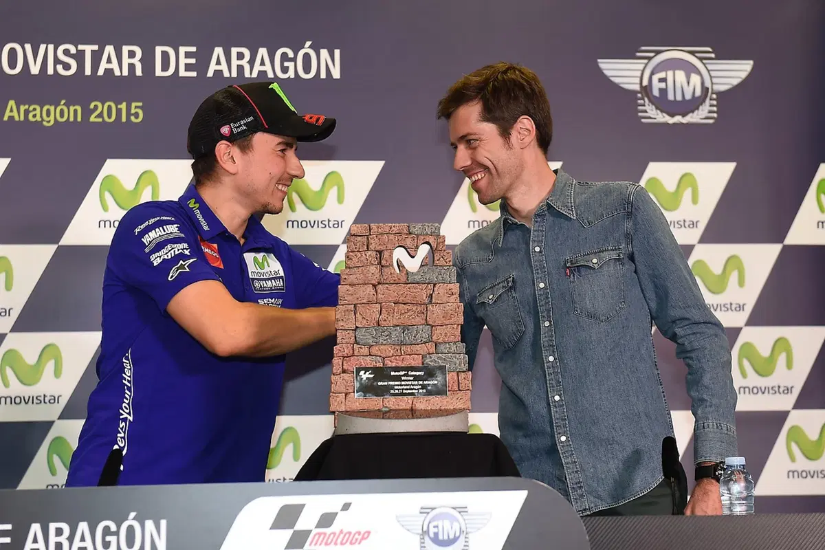 MotoGP 2015. Il trofeo del GP Movistar di Arag&oacute;n? E' firmato Lorenzo 