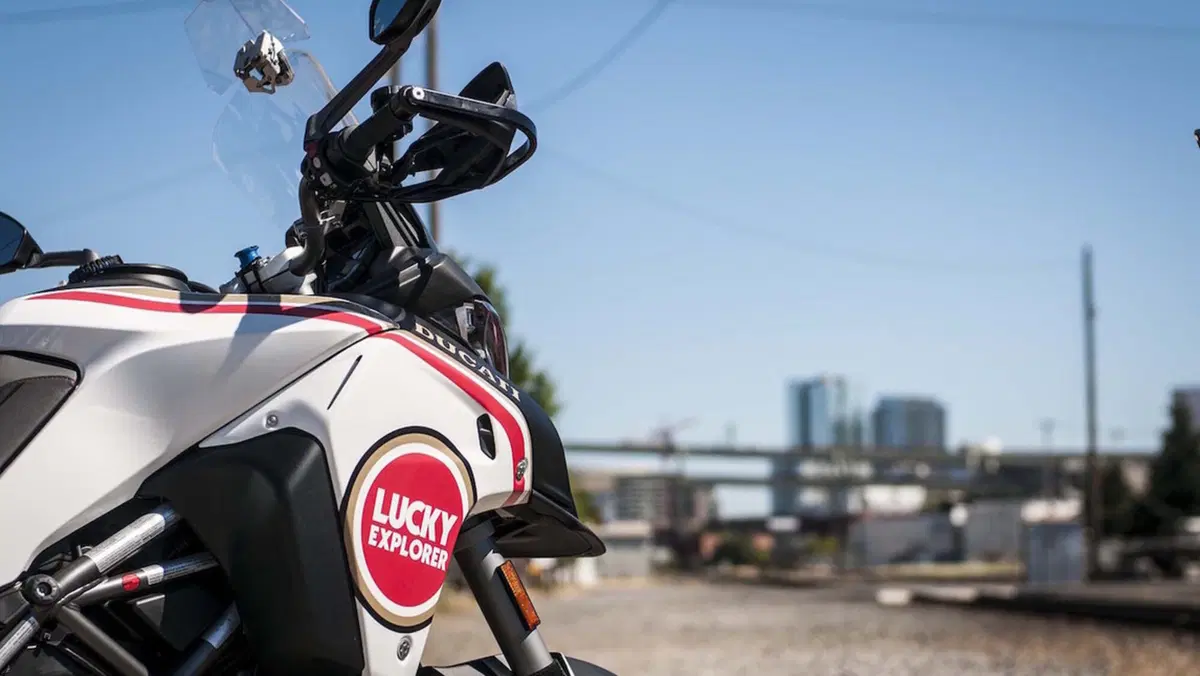Ducati Multistrada 1200 Eduro "Lucky Strike", nuova livrea dagli USA