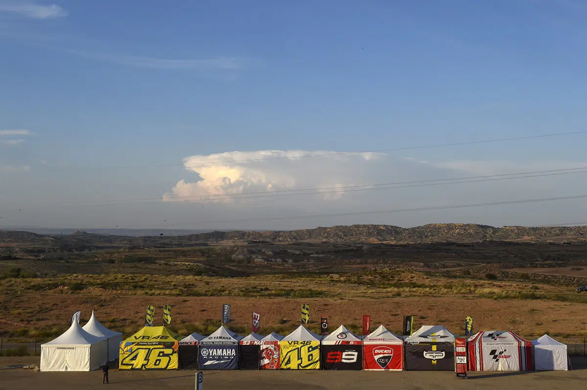 MotoGP, Aragon 2015. Le foto più spettacolari (22)