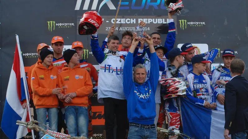 Motocross delle Nazioni Europee: quattro squadre per l'Italia