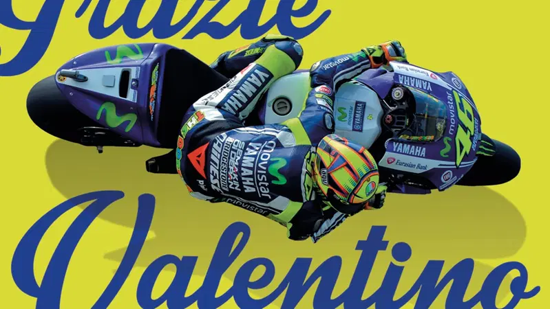Libri per motociclisti. "Grazie Valentino &ndash; Lettera a un campione infinito"