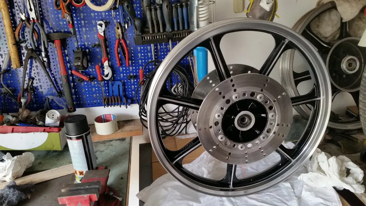 Restaurando fai da te: Kawasaki Z400 J 1981 (26)