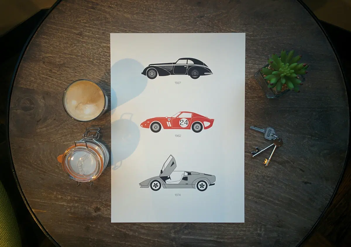 Rear View Prints, stampe "must-have" per gli appassionati di motori