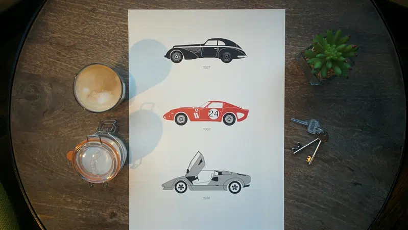 Rear View Prints, stampe "must-have" per gli appassionati di motori