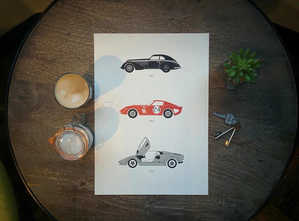 Rear View Prints, stampe must have per gli appassionati di motori (6)