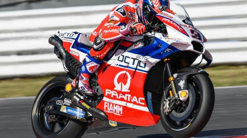 MotoGP 2017. Petrucci chiude in testa il venerd&igrave; a Misano