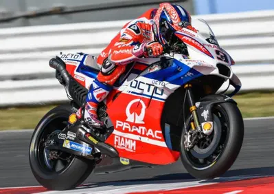 MotoGP 2017. Petrucci chiude in testa il venerdì a Misano