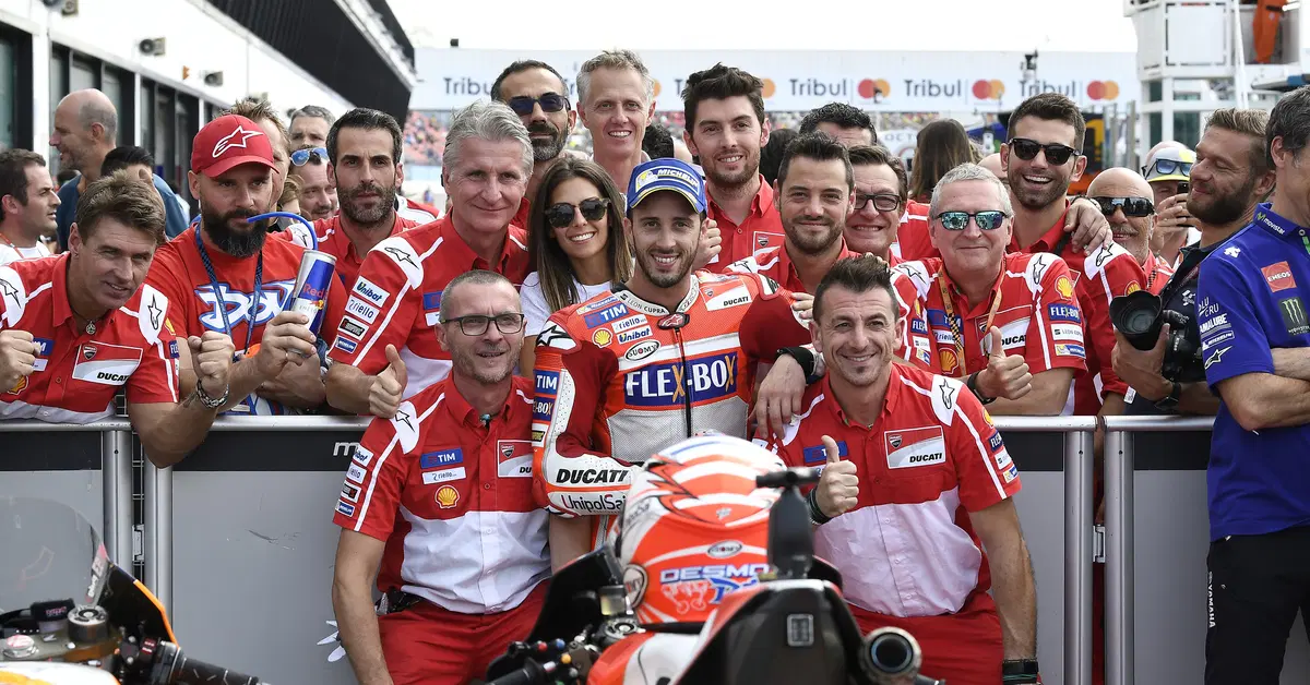 MotoGP 2017. Dovizioso: "Incredibile, tutto il tifo per me!"