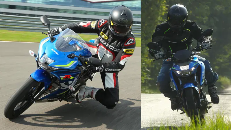 Suzuki GSX-R 125 e GSX-S 125