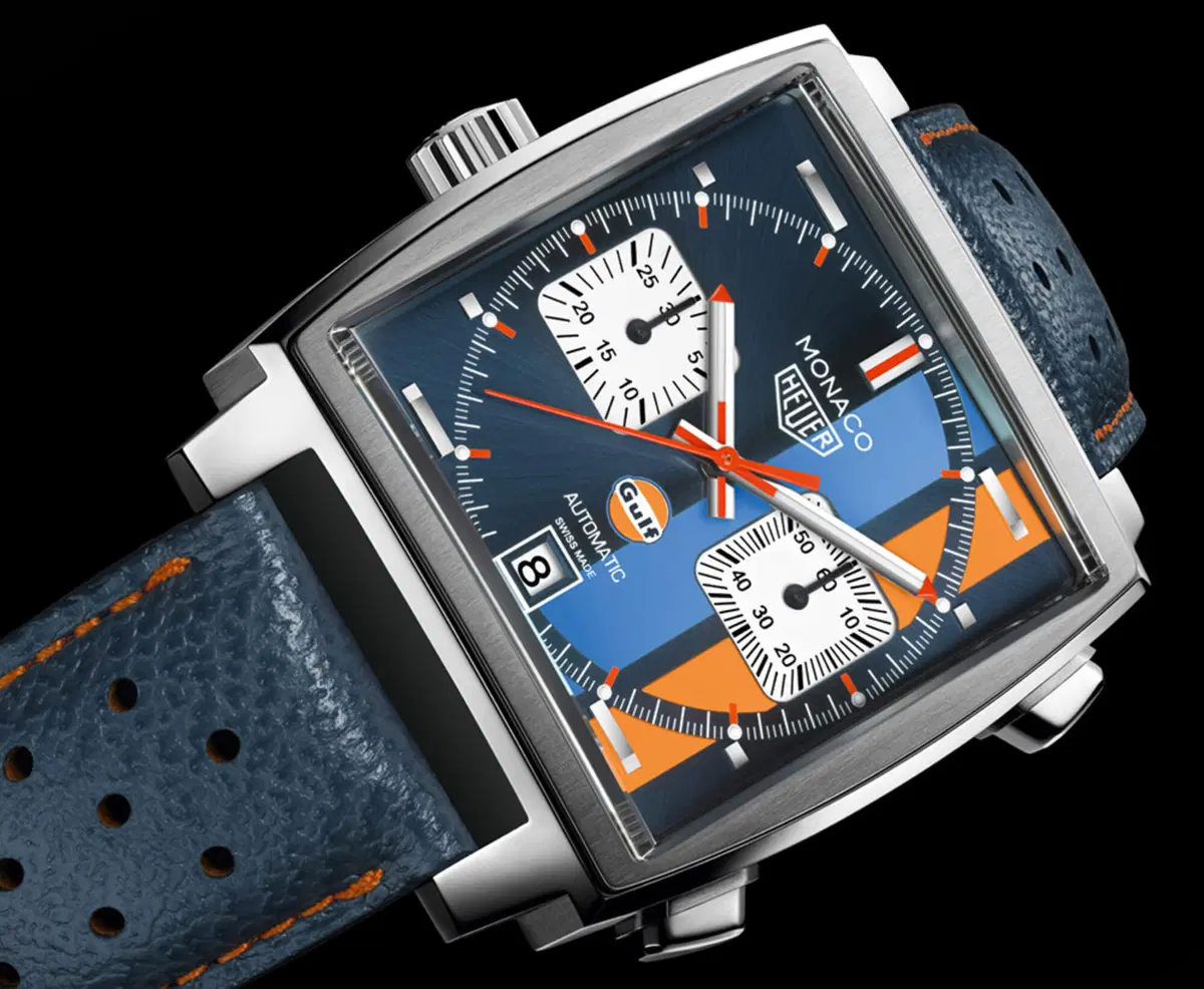 TAG Heuer Monaco Gulf Special Edition, una nuova edizione per i 50 anni di Gulf Racing