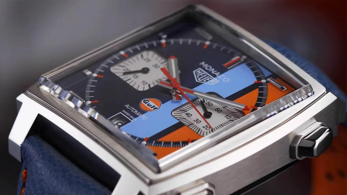 TAG Heuer Monaco Gulf Special Edition, una nuova edizione per i 50 anni di Gulf Racing (3)