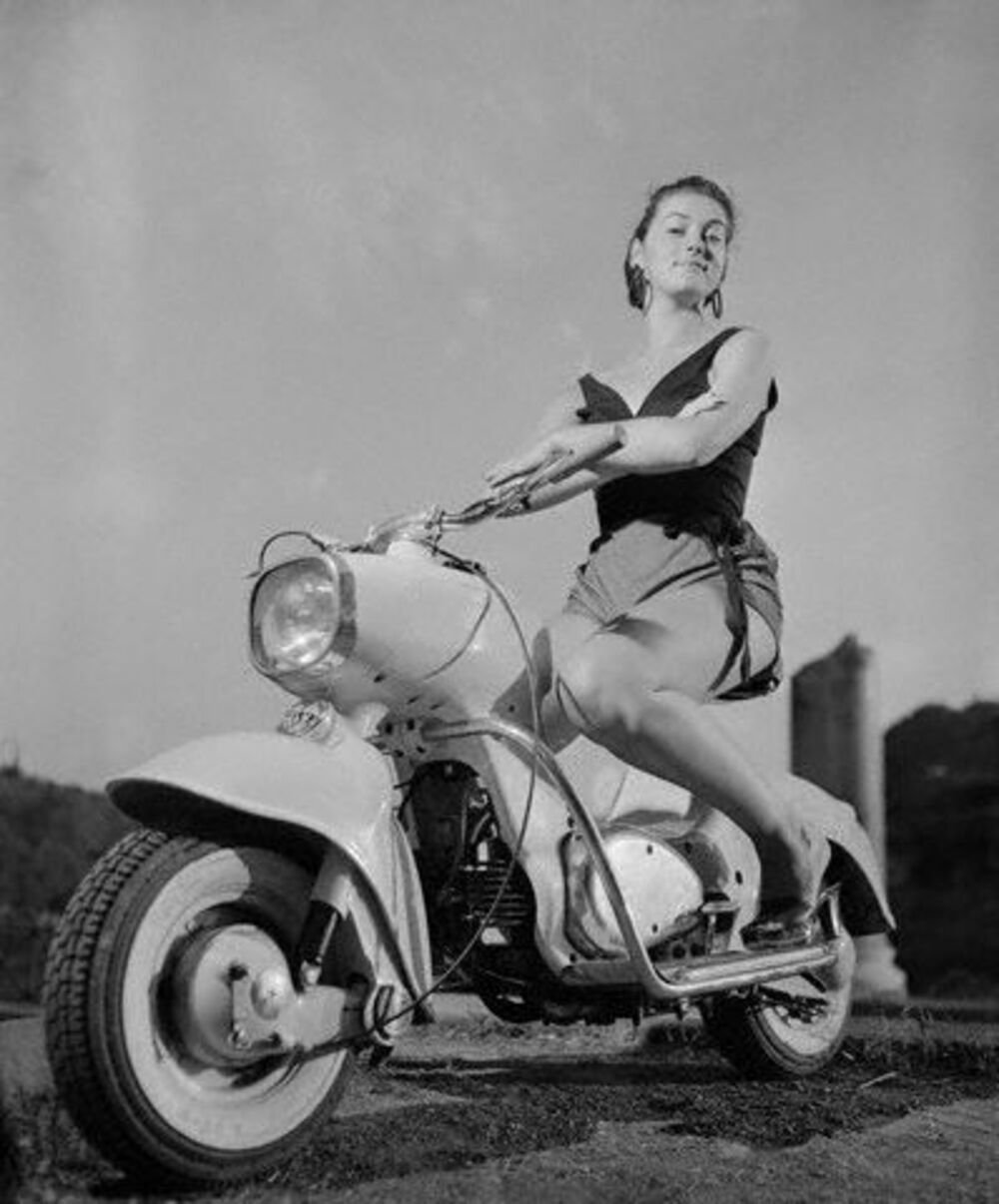 Il Formichino in una foto del 1954