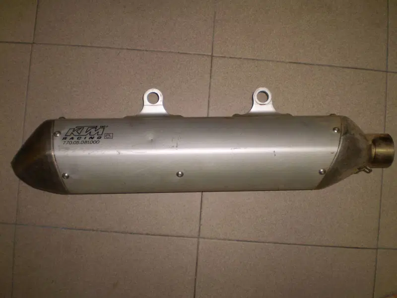 silenziatore ktm exc-f