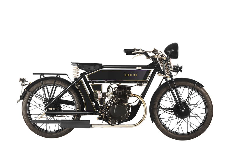 The Black Duglas Motorcycles Co. Countryman Deluxe 125 Countryman Deluxe 125 Sterling Autocycle (2018 - 19)