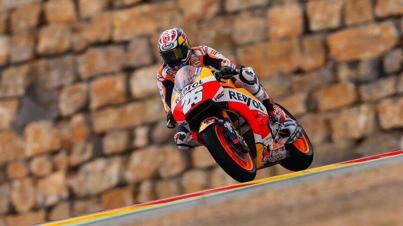 MotoGP 2017. Pedrosa &egrave; il pi&ugrave; veloce nelle FP2 ad Aragon