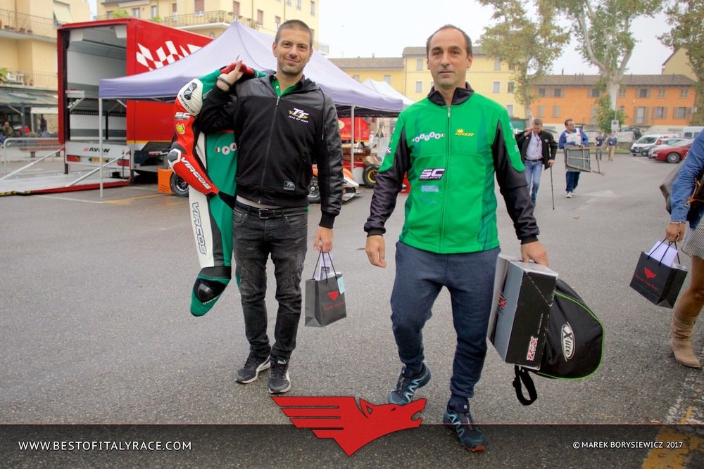 Stefano Bonetti, pilota Paton, e Fabio Campanile di SC Project