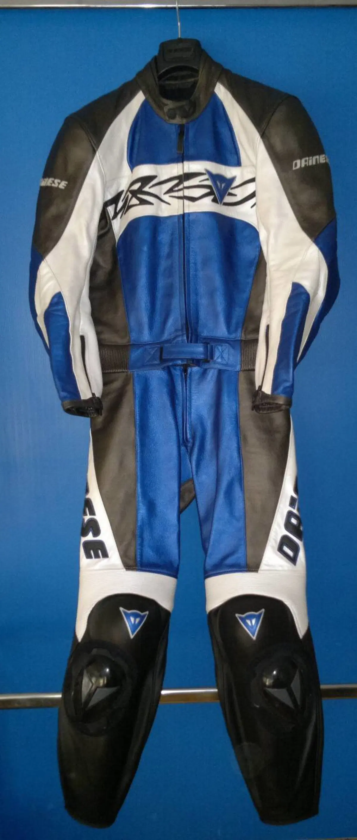 tuta in pelle divisibile Dainese tribal taglia 46
