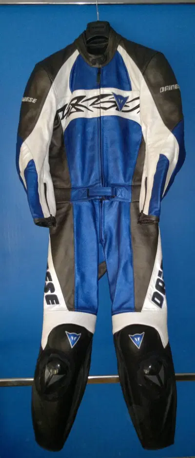 tuta in pelle divisibile Dainese tribal taglia 46