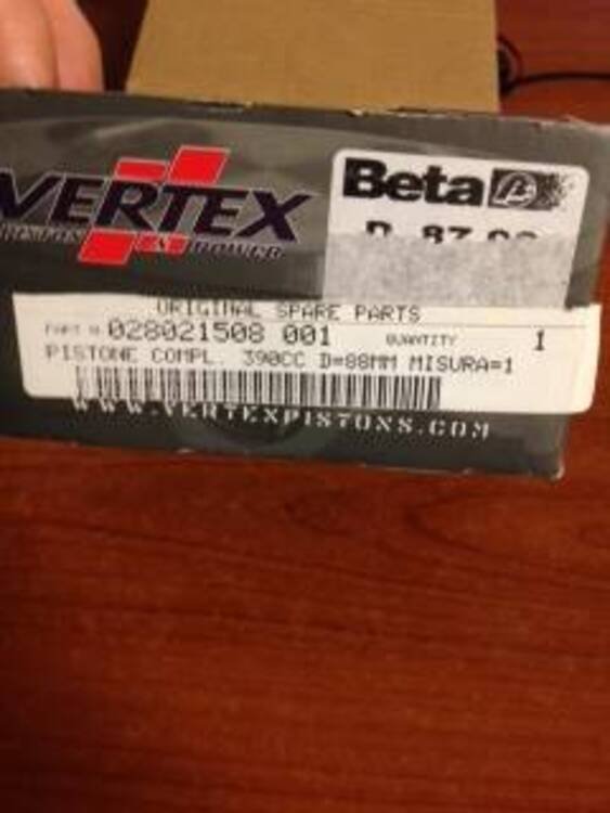 pistone nuovo beta rr390 Vertex Pistons (4)