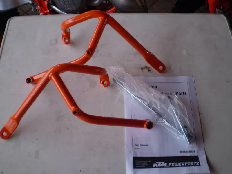 protezioni telaio ktm