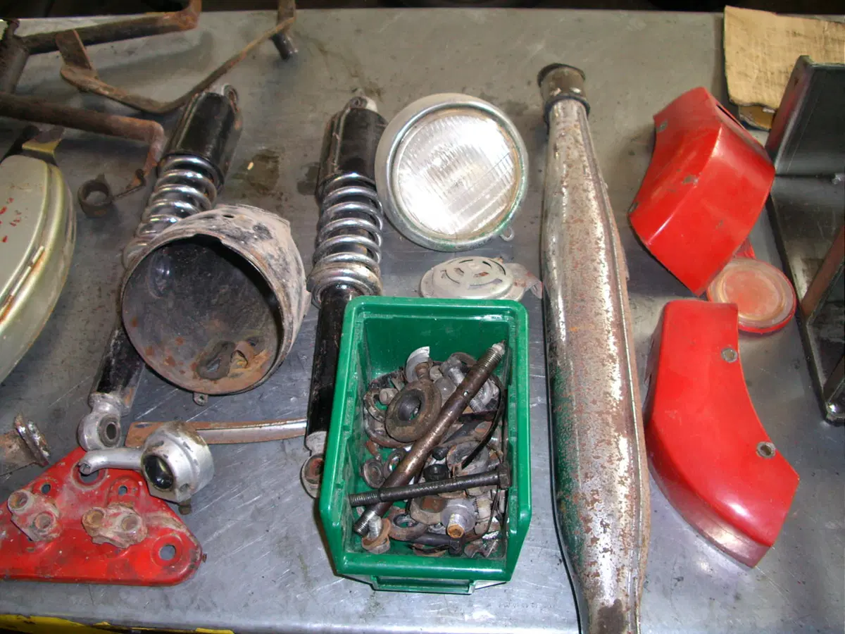 Restaurando, puntata 14: Moto Guzzi Dingo Sport 1965 (18)