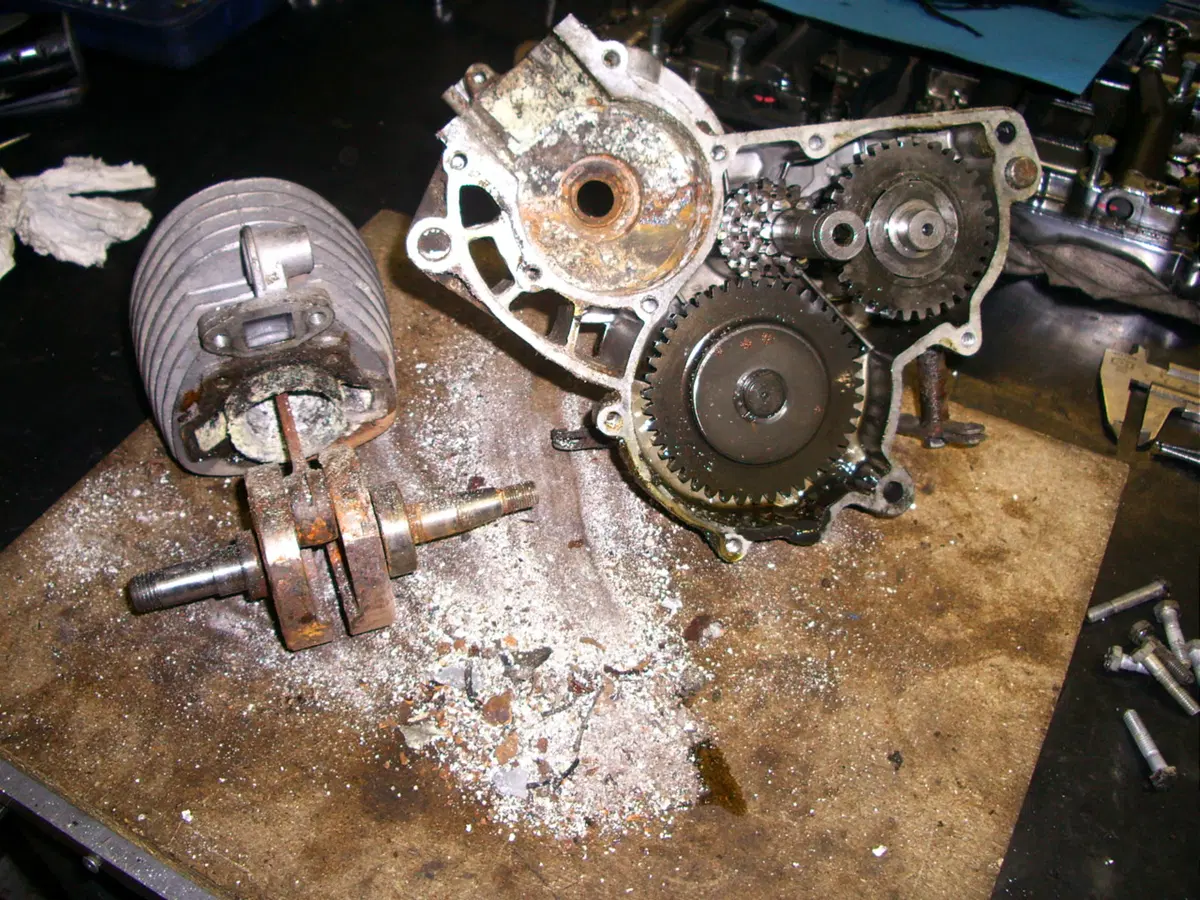 Restaurando, puntata 14: Moto Guzzi Dingo Sport 1965 (35)